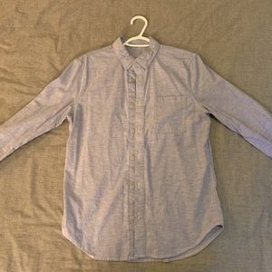 Lululemon Commission Button Down Shirt (Blue - M)